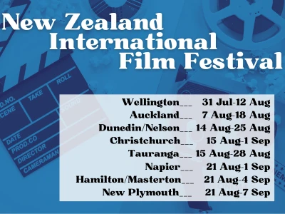 そろそろ始まるよ、国際映画祭🎉「New Zealand International Film Festival」 Cover Image